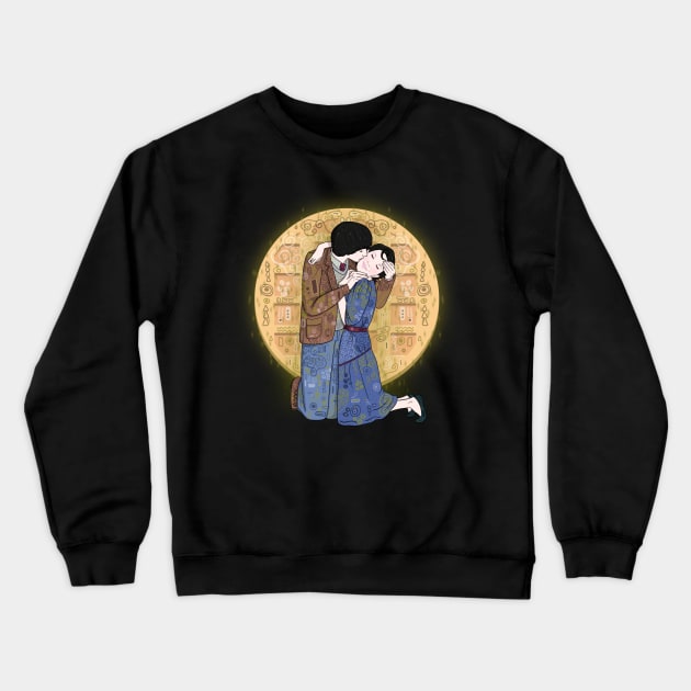 Stranger Klimt Crewneck Sweatshirt by MarianoSan